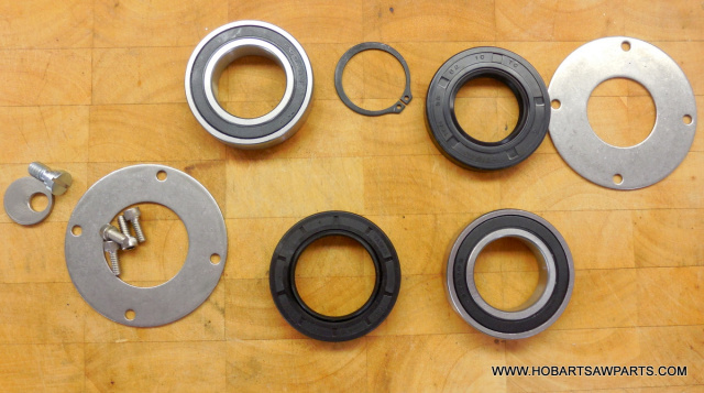 Upper Pulley Shaft Replacement Kit for Hobart 6614 & 6801 Meat Saws.